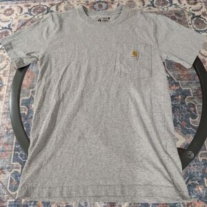 Carhartt Heather Gray Short Sleeve Tee Pre Owned